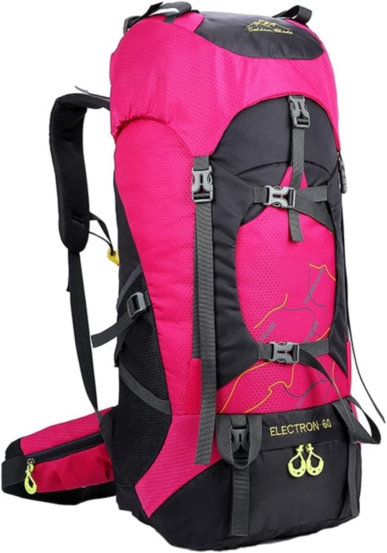 登山リュック 60L 登山バッグ 大容量 ザック 防水 リュックサック バックパック 男女兼用 多機能 収納性 超軽量 通気性 アウトドア 遠足 旅行 防災用 キャンプ