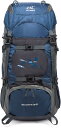 登山リュック 60L 登山バッグ 大容量 リュックサック 撥水・防汚 バックパック ザック 通気性 超軽量 収納性 多機能 男女兼用 遠足 旅行 防災 キャンプ ハイキング アウトドア