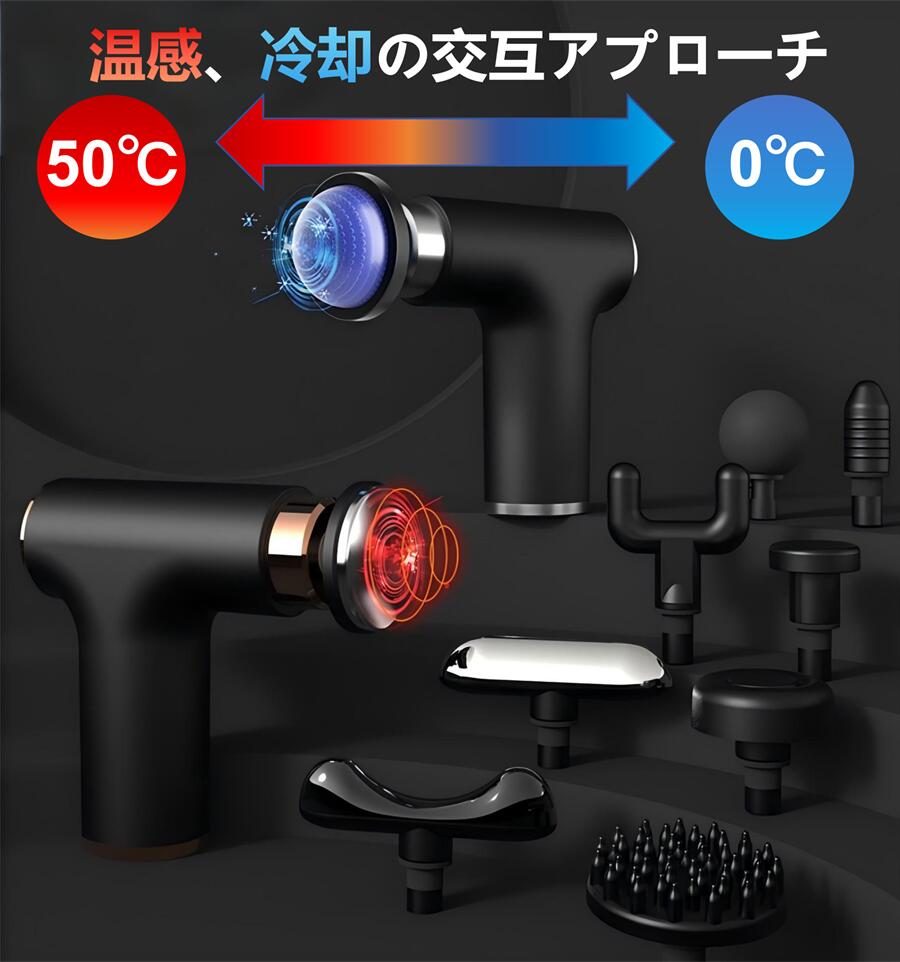 M&ONE2024のマッサージガン 筋膜リリースガン 背中 マッサージ機 肩こり ハンディガン TypeC充電 静音 筋膜リリース ハンディマッサージャー 背中マッサージ器 マッサージ器 リリースガン 解消グッズ 強力 売れ筋 電動マッサージ 一年保証｜アングル3