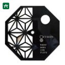 エフィム efim OCTAGON FLAT PLATE for 2WAY STAND BLACK ASANOHA OC-PL-BK1-ASANOHA [ランタ...