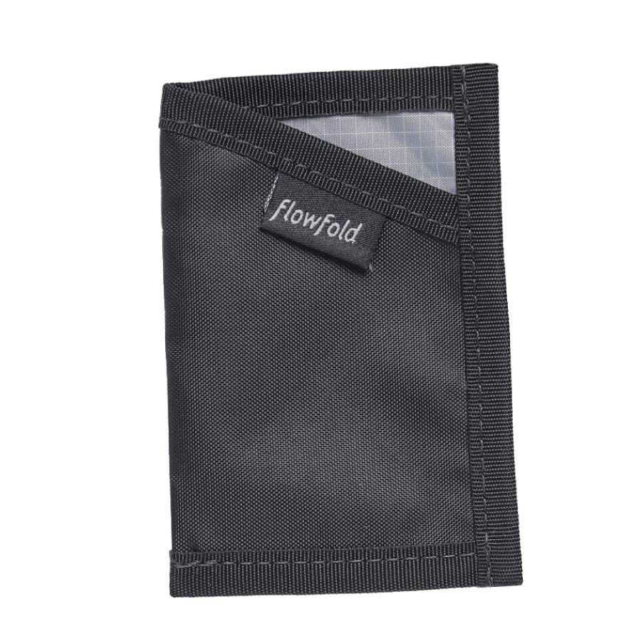 フローフォールド FLOW FOLD MINIMALIST CARD HOLDER WALLET-JetBlack fftj021-JP [カードホルダー]