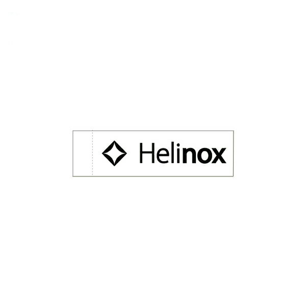 ヘリノックス Helinox BOXステッカー S ホワイト 19759024010003 [シール 白]