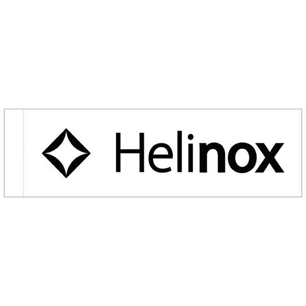 ヘリノックス Helinox BOXステッカー L ホワイト 19759024010005 [シール 白]