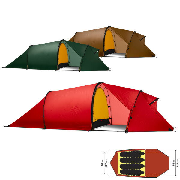 アウトドア テント/タープ ヒルバーグのテントで快適に過ごそう！用途別おすすめ16選 | YAMA HACK 