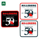 ヒルバーグ HILLEBERG HILLEBERG 50th パッチステッカー 12778013 記念ロゴ セール価格品は返品・交換不可 