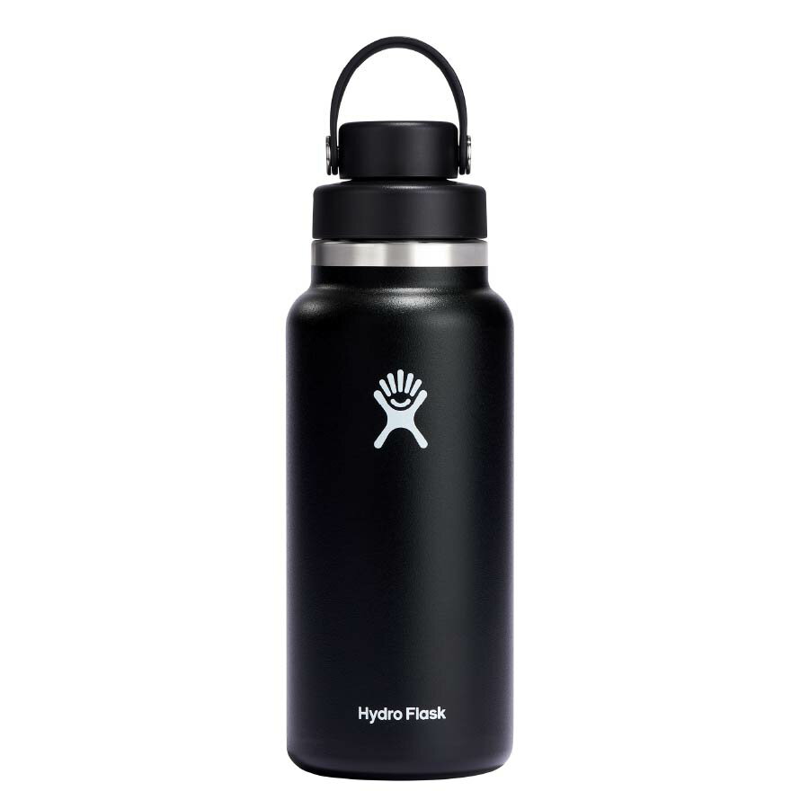 nChtXN Hydro Flask HYDRATION 32oz WIDE MOUTH FLEX CHUG CAP Black 8901600032232 [ }C{g ۉۗ]