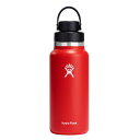 nChtXN Hydro Flask HYDRATION 32oz WIDE MOUTH FLEX CHUG CAP Goji 8901600102232 [ }C{g ۉۗ]