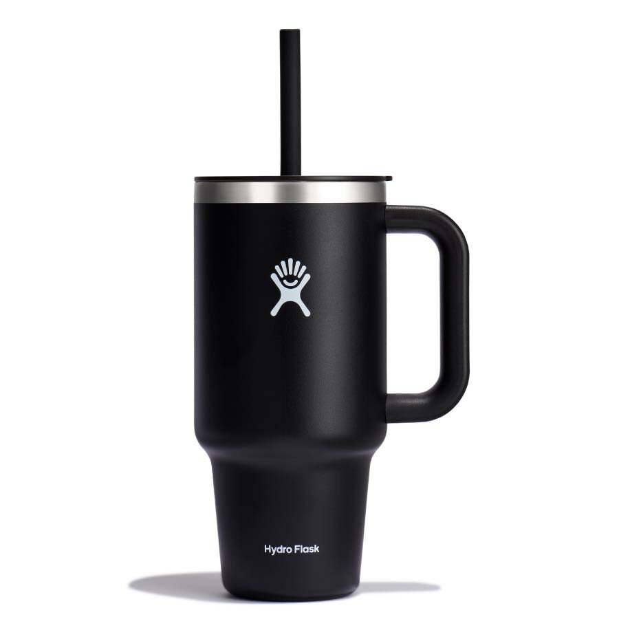 ハイドロフラスク Hydro Flask 32oz ALL AROUND TRAVEL TUMBLER Black 8901710032241 [タンブラー ストロー]