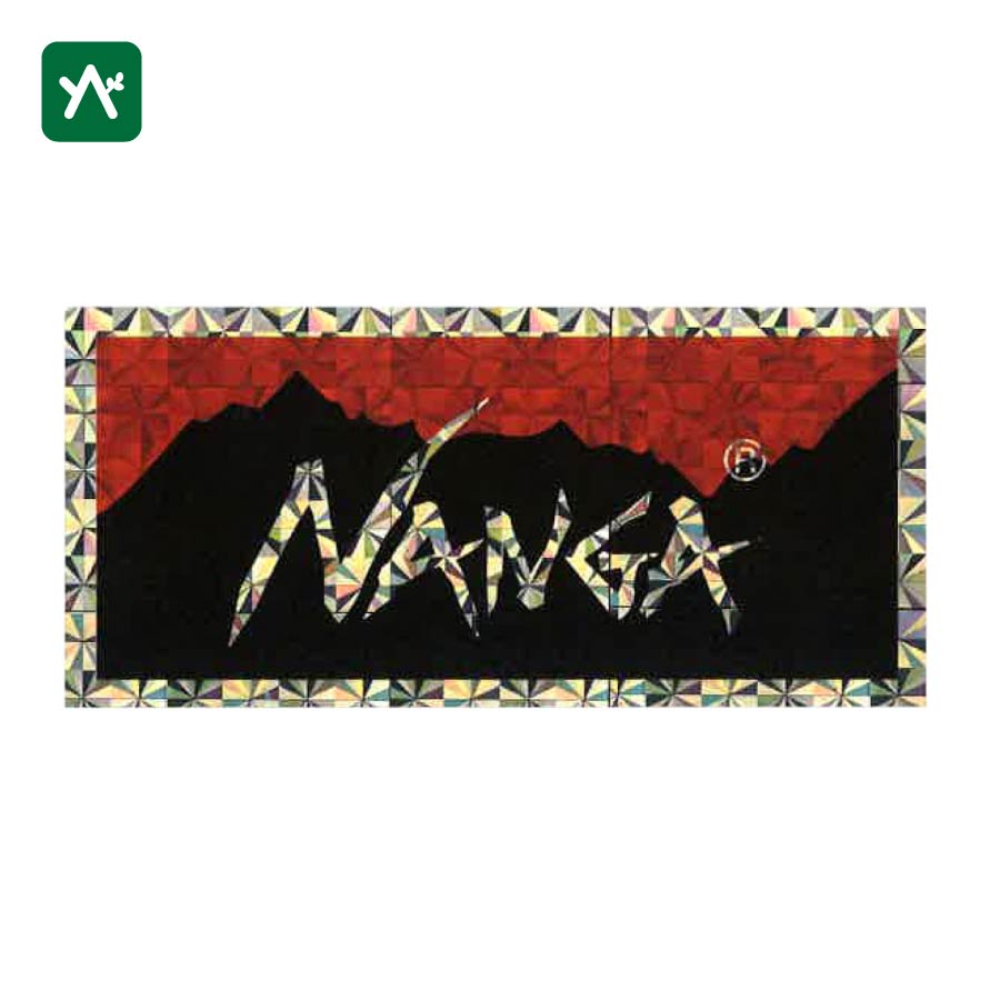 ʥ NANGA HOLOGRAPHIC LOGO STICKER REDBLK N1HrG5N5 [ƥå ]ڥʤʡԲġ
