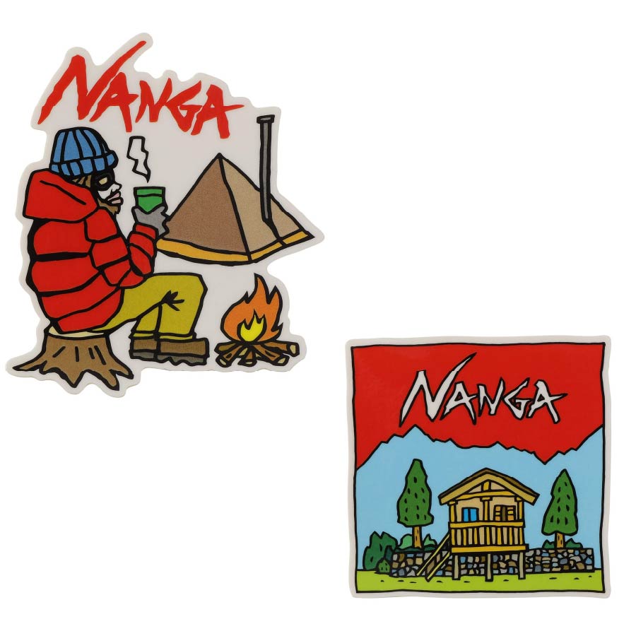 ナンガ NANGA NANGA×USHIODA HIROAKI STICKER NA2454-3G502 