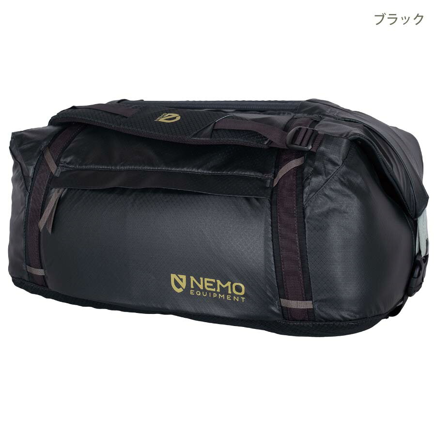 ニーモ NEMO ダブルホール 55L ブラック NM-DBH-55 [3WAYバッグ]【セール価格品は返品・交換不可】 m-outdoor-10046101 sotosotodays -ソトソトデイズ- サンプル画像2