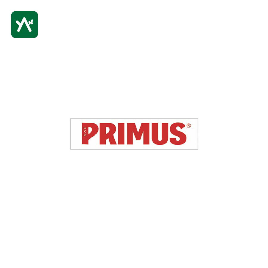 プリムス PRIMUS プリムスステッカーSレッド P-ST-RD1 [ロゴ]【不定期セール/セール価格品は返品・交換不可】