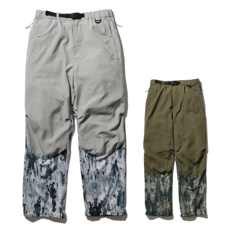 スノーピーク アウトドア パンツ メンズ スノーピーク snow peak Printed Insect Shield Mesh Pants PA-24SU011 [虫除け対策]