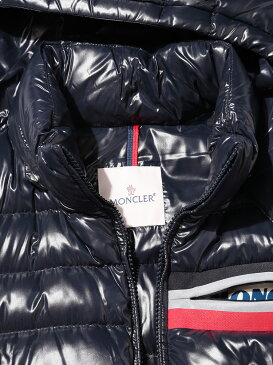 MONCLER (モンクレール) 胸ポケット フード取り外し フルジップ ダウンジャケット MOUNIERブランド メンズ 男性 アウター ジャケット ブルゾン ダウン 秋 冬 スタンド 防寒 フード 光沢 MCMOUNER0