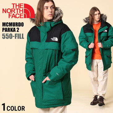 ザノースフェイス ダウン THE NORTH FACE ジャケット フェイクファー フード フルジップ ダウンジャケット MCMURDO 2 DRYVENT 550メンズ 男性 トップス アウター ジャケット ブルゾン ダウン 秋 冬 防寒 アウトドア 撥水 NF00CP07