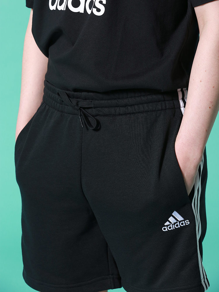アディダス ショートパンツ adidas パンツ ボトムス ショーツ ハーフパンツ M ESS 3ストライプス スウェットメンズ 男性 裏毛 スウェット スエット 春 夏 スポーツ 28987GK9597