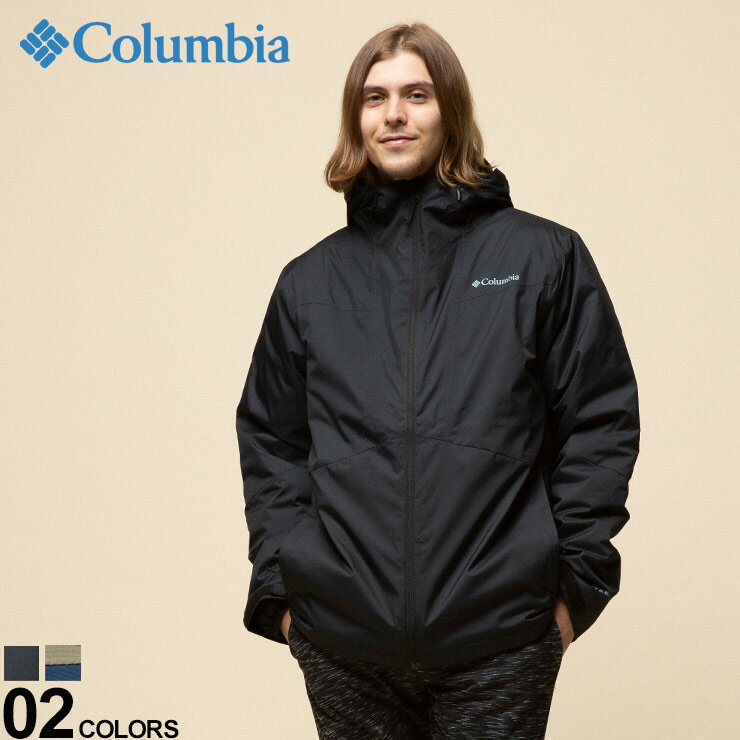 コロンビア ジャケット Columbia 3WAY 中綿ライナー フルジップ ジャケット OMNI-TECH Wallowa Park Interchange Jacketメンズ 男性 トップス アウター ジャケット ブルゾン パーカー フード ライナー 秋 冬 アウトドア 1957031