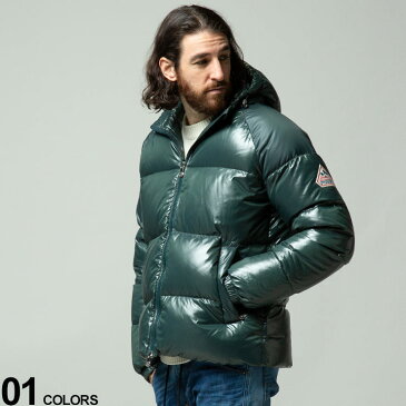 PYRENEX (ピレネックス) フード フルジップ ダウンジャケット STENブランド メンズ 男性 アウター ジャケット ブルゾン ダウン PNHUQ019