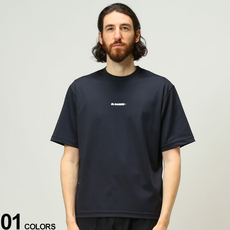 JIL SANDER (ジル サンダー) ミニロゴ クルーネック 半袖 Tシャツブランド メンズ 男性 トップス Tシャツ 半袖 シャツ JL83506458208