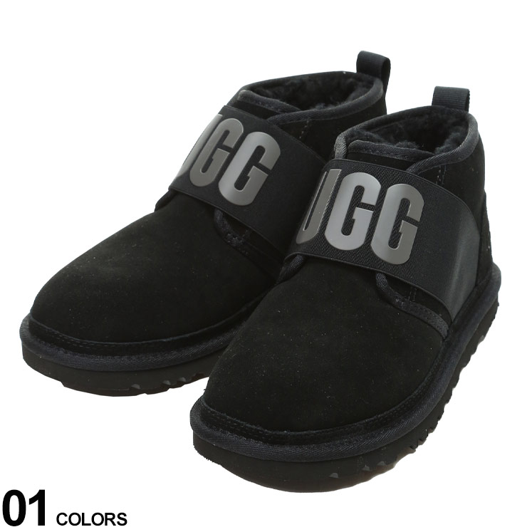 UGG australia (アグ オーストラリア) ロゴ スエード ブーツ NEUMEL GRAPHICブランド メンズ 男性 シューズ 靴 レザー ショート ブーツ UGG1119392