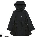 MONCLER (モンクレール) フード着脱 ジップボタン トレンチコート ESMALA ブランド キッズ 子供服 アウター ブルゾン ジャケット コート MC...