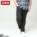 大きいサイズ メンズ EDWIN (エドウィン) 裏起毛 ヘリ