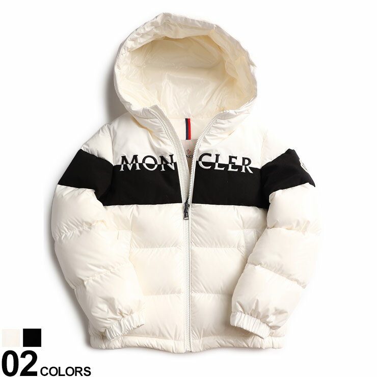 楽天メンズショップ サカゼンMONCLER （モンクレール） バイカラー フルジップ ダウンジャケット Laotari ブランド キッズ 子供服 アウター ジャケット ブルゾン ダウン MCBLAOTARI