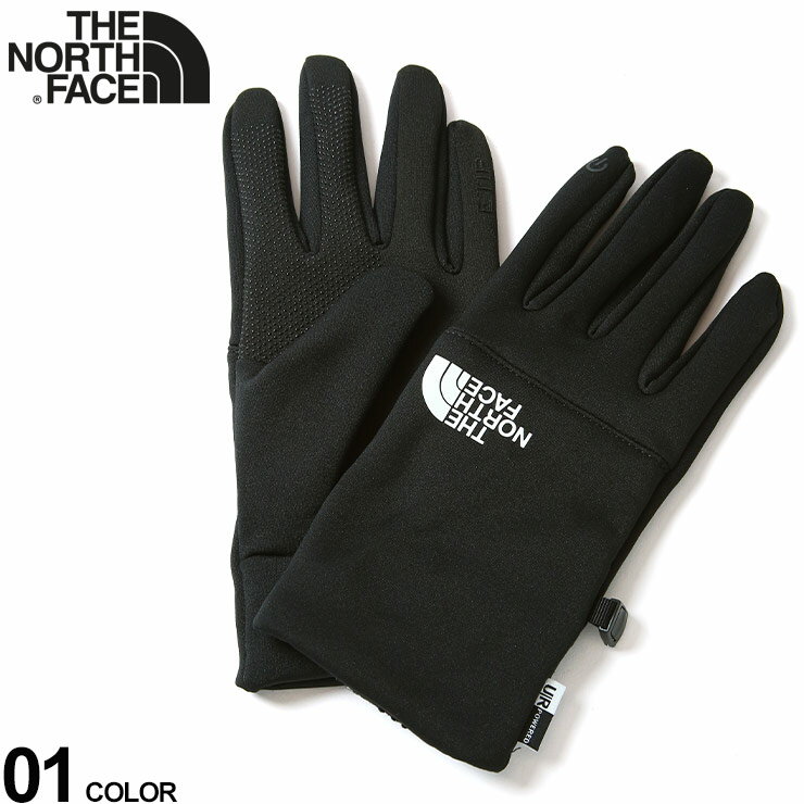 ザ ノースフェイス 手袋 THE NORTH FACE グローブ スマホ対応 ETIP RECYCLED GLOVE NF0A4SHA メンズ 男性 グローブ 手袋 フリース 防寒 スポーツ