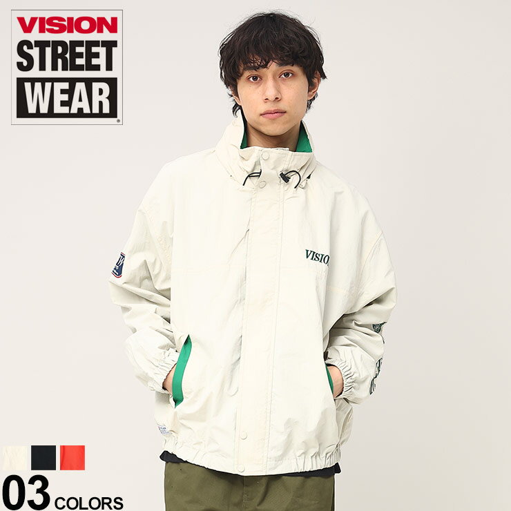 ヴィジョンストリートウェア ジャケット VISION STREET WEAR スケータージャケット スケーターズ スケボーウェアー 3305003 メンズ 男性 トップス アウター ジャケット ブルゾン パーカー ストリート