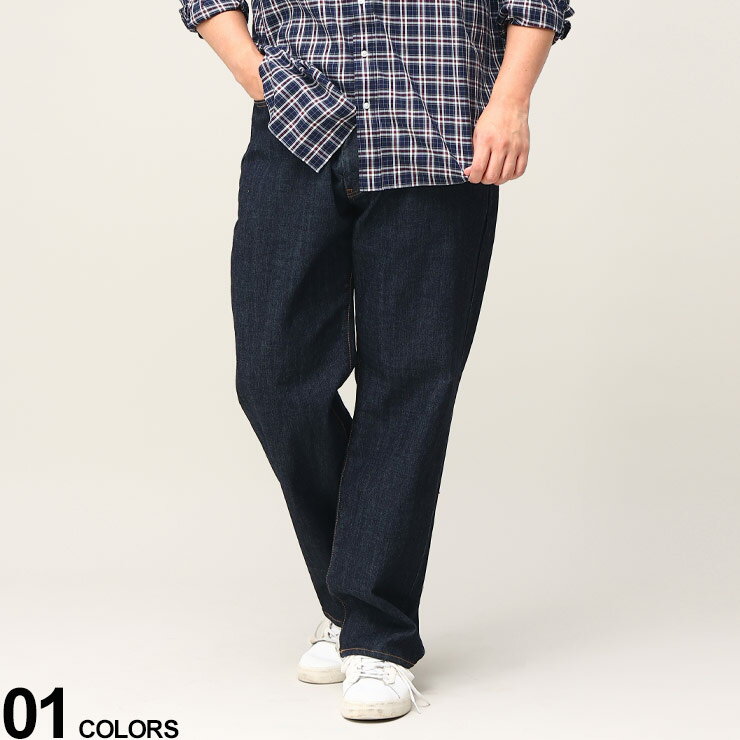 【クーポン利用で1000円OFF】大きいサイズ メンズ EDWIN (エドウィン) 503 ジップフライ ジーンズ LOOS..