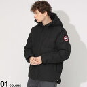 カナダグース CANADA GOOSE (カナダグース) フーデット フュージョン フィット ダウン パーカー ブルゾン マクミラン MACMILLANブランド メンズ 男性 アウター ジャケット ブルゾン ダウン ミドル丈 防寒 防水 CG2080M