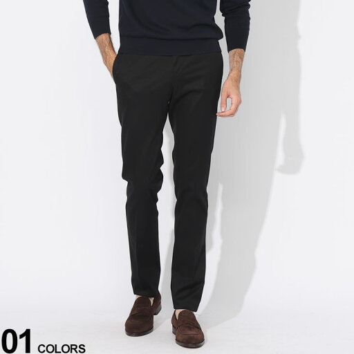 PT TORINO (ピーティートリノ) コットン ノータック パンツ SLIMFITブランド メンズ 男性 ボトムス パンツ スラックス 無地 PTCOVS01Z00NU64 PT TORINO (ピーティートリノ) コットン ノータック パンツ SLIMFITブランド メンズ 男性 ボトムス パンツ スラックス 無地 PTCOVS01Z00NU64