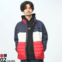 TOMMY HILFIGER (g~[qtBK[) pbJu gR[ tWbv ȃWPbg NYLON POLY FILLED LOGO PACKABLE傫TCY Y AE^[ WPbg u] X^h B150AN796