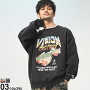 VISION STREET WEAR (BWXg[gEFA) BIGvg N[lbN g[i[Y j gbvX N[ XEFbg vI[o[  4305029