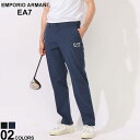 EMPORIO ARMANI EA7 (エンポリオ アルマーニ) EA7 VENTUS7 ロゴプリント ジップフライ ゴルフパンツ EA73DPP87PNFTZ ブランド メンズ 男性 ボトムス スポーツ パンツ