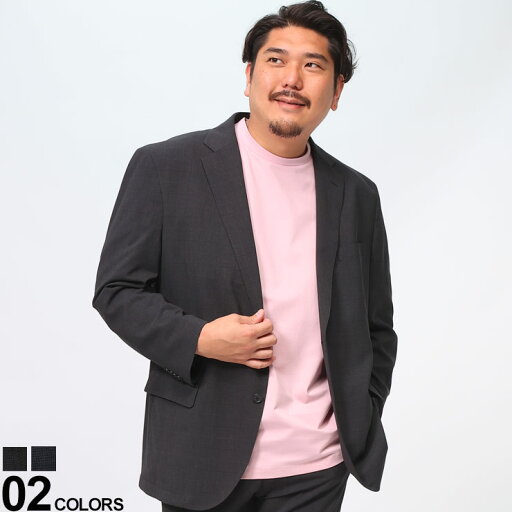 HYBRIDBIZ (ハイブリッドビズ) HYBRIDBIZ HOME すごいらく ストレッチ チェック柄 シングル2ツ釦 ジャケット 14265324S4379 大きいサイズ メンズ ビジネス アウター ジャケット テーラード HYBRIDBIZ (ハイブリッドビズ) HYBRIDBIZ HOME すごいらく ストレッチ チェック柄 シングル2ツ釦 ジャケット 14265324S4379 大きいサイズ メンズ ビジネス アウター ジャケット テーラード