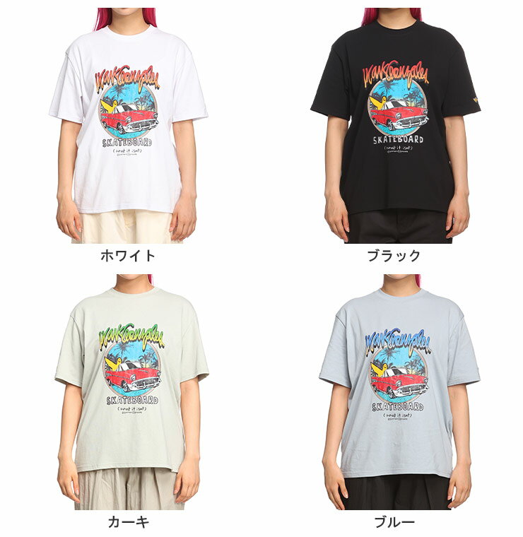 Mark Gonzales (マークゴンザレス) クラシックカープリント 半袖 クルーネック Tシャツ 2H714331 メンズ 男性 トップス シャツ トップス シャツ Tシャツ 春 夏 2