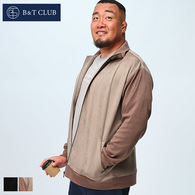 B＆T CLUB (ビーアンドティークラブ) 快ラクWEAR ストレッチ 抗菌防臭 異素材切替 スタ
