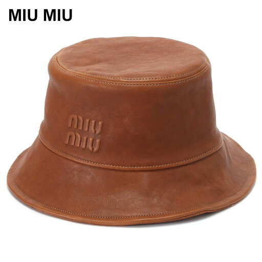 ミュウミュウ MIU MIU レザー エンボスロゴ クラシック バケットハット MIU5HC196F098L ブランド レディース 帽子 ハット バケットハット ミュウミュウ MIU MIU レザー エンボスロゴ クラシック バケットハット MIU5HC196F098L ブランド レディース 帽子 ハット バケットハット