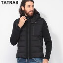 タトラス TATRAS ダウン メンズ フード着脱 ジャージ切替 コンビネーション ダウンジャケット TARO TRTARO4 ブランド 男性 アウター ジャケ...