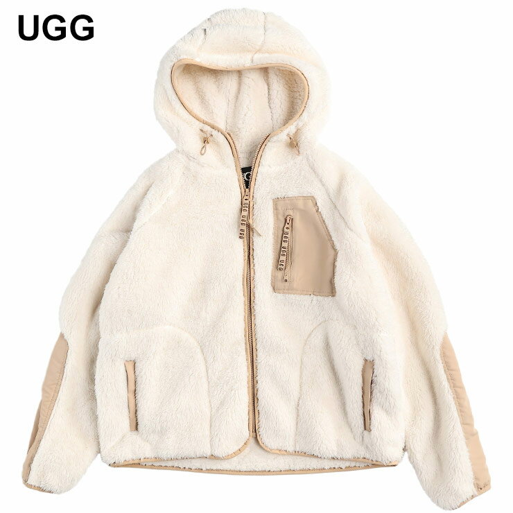 アグ UGG フード フルジップ ボアパーカー UGGL1144508 ブランド レディース アウター ジャケット ボアジャケット 秋冬のサムネイル