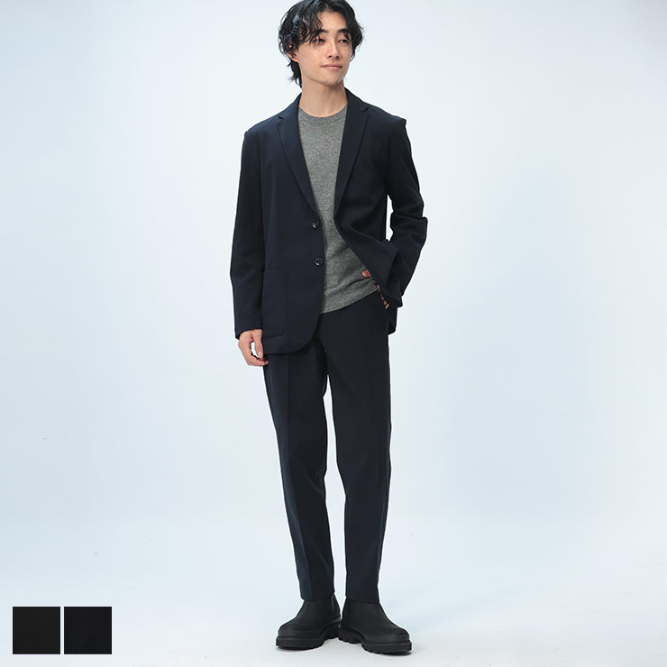 URBAN SQUARE (アーバンスクエア) 軽量 ストレッチ テーラードジャケット×スラックス 上下セット 6335859 メンズ 男性 上下セット セット...