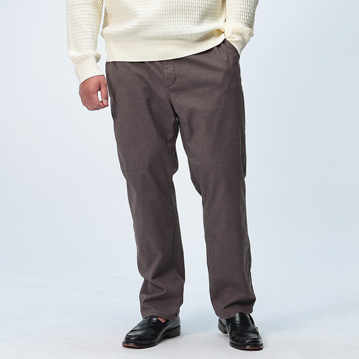 EDWIN (エドウィン) JERSEYS ストレッチ レギュラーストレート チノパンツ JM80311682L5L 大きいサイズ メンズ ボトムス パンツ ロングパンツ 無地 楽 伸びる ビジカジ