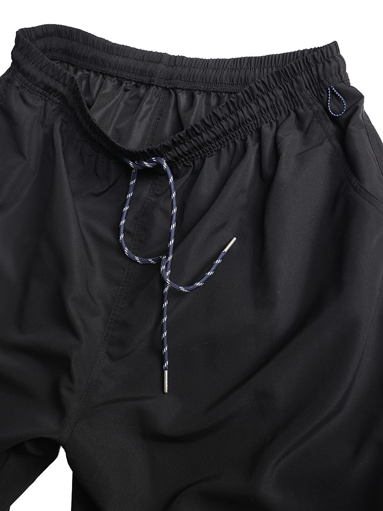 POLO BCS (ポロ ビーシーエス ) ロゴ刺繍 無地 布帛 スイムハーフパンツ CM430P 大きいサイズ メンズ ボトムス 水着 夏 プール ビーチ