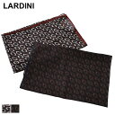 ラルディーニ LARDINI シルク混 総柄 スカーフ LDFOU763163 ブランド メンズ 男性 ビジネス スカーフ ハンカチ フォーマル