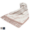 ベルルッティ BERLUTI スクリット フリンジ カシミア マフラー BRT27SJ173 ブランド メンズ 男性 マフラー ストール フリンジ 秋 冬