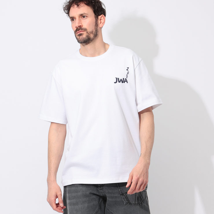 Rakuten - ジェイダブリューアンダーソン JW ANDERSON 綿100％ zzzz プリント クルーネック 半袖 Tシャツ JWJT0271PG1510 ブランド メンズ 男性 トップス Tシャツ コットン プリント シンプル 春 夏