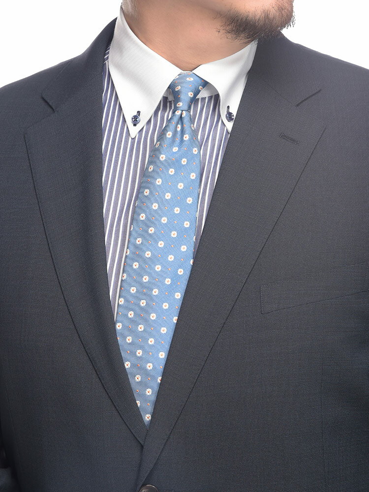 HYBRIDBIZ (ハイブリッドビズ) 2WAYストレッチ ウォッシャブル シングル ウエストアジャスター ツーパンツ スーツ