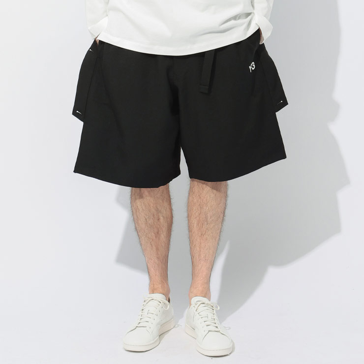 ワイスリー Y-3 ツイル地 スポーツ ユニフォーム 3ストライプス ショートパンツ Y3JN7038 ブランド メンズ 男性 ボトムス ショートパンツ ショーツ ワイドパンツ 春夏