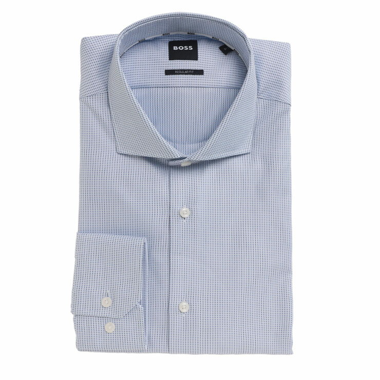 HUGO BOSS シャツ 50532855 長袖 コットン 7669203320.jpg